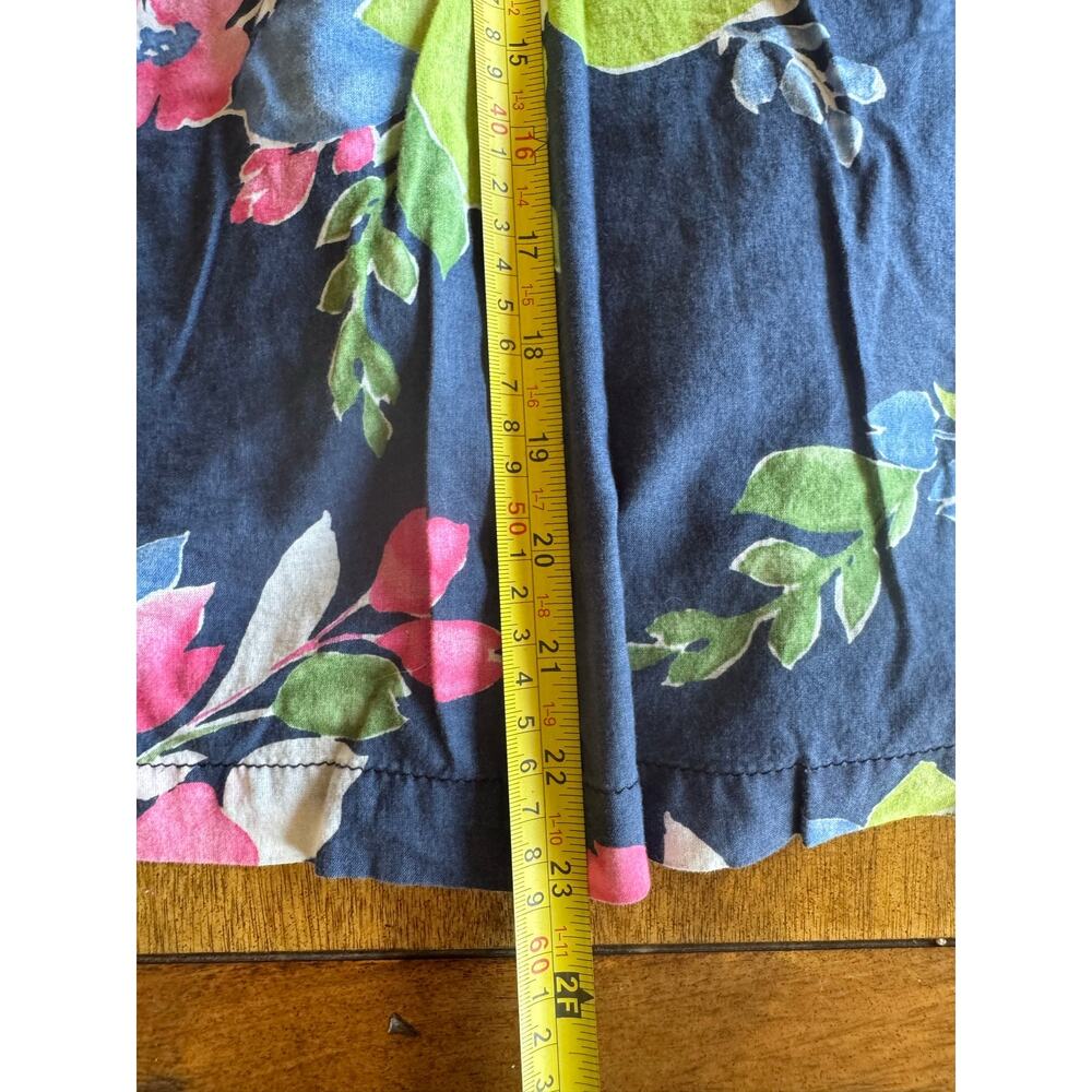 100% Cotton Hollister Floral Mini Dress S Smocked Y2K 2000s Sundress Cottagecore - Picture 9 of 11